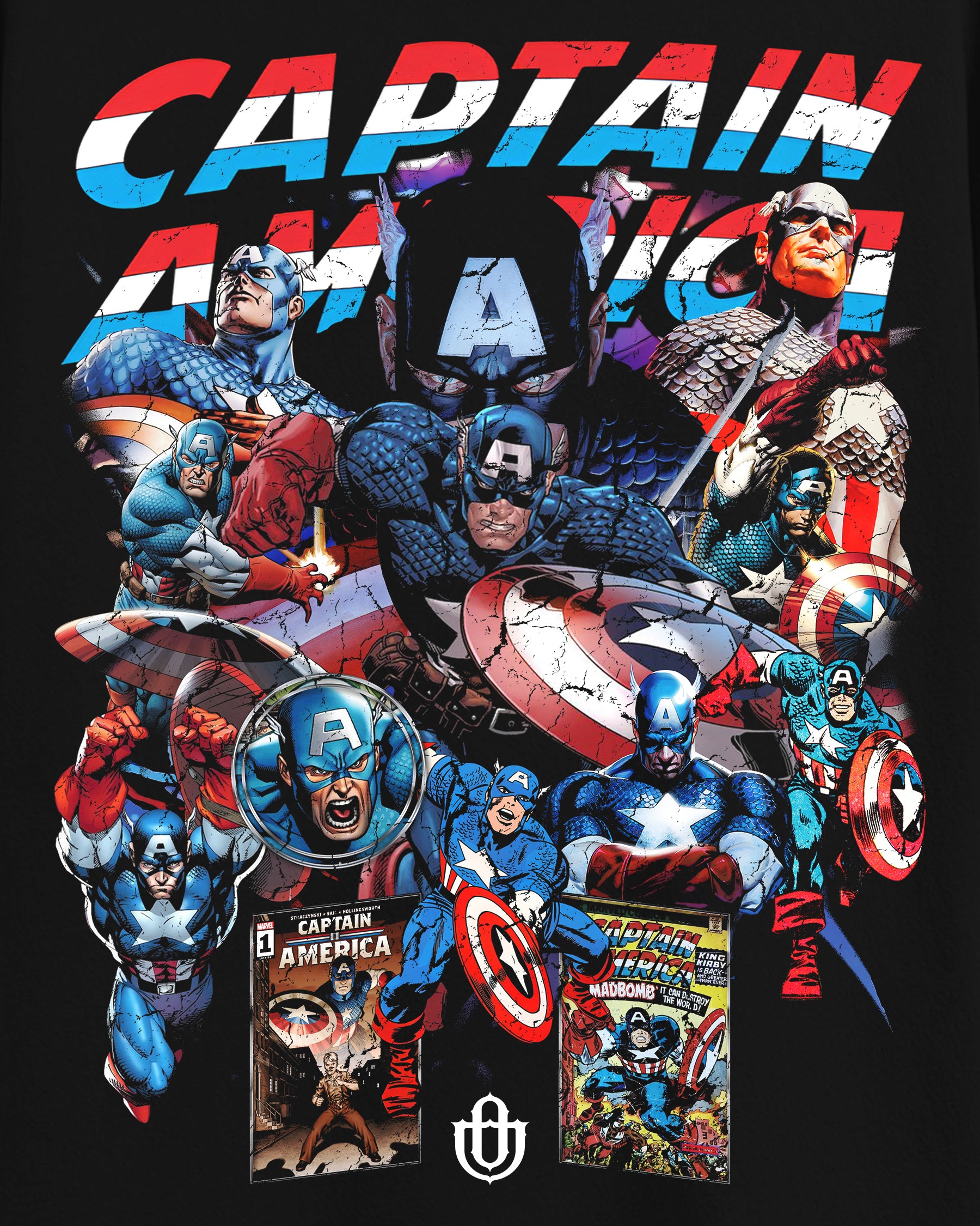 Comics 'Captain America' T-Shirt